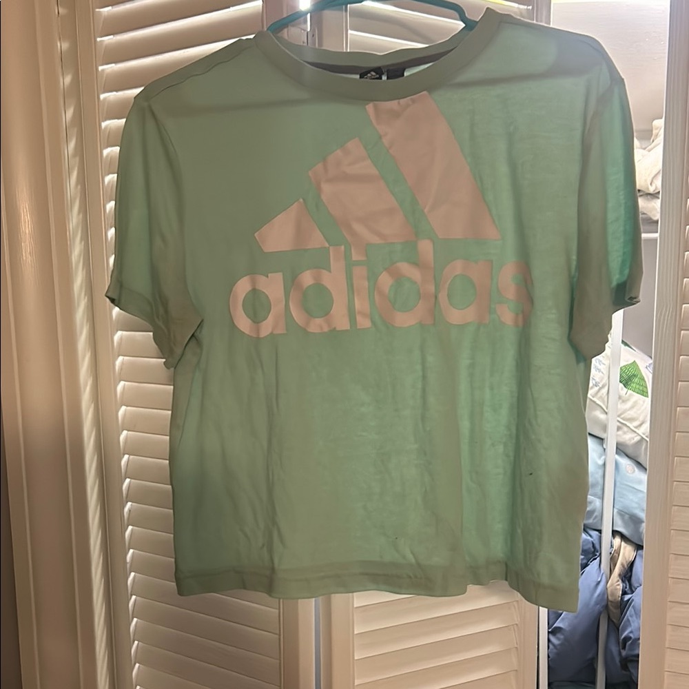Adidas women’s Mint Green T-Shirt